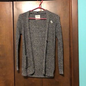 Grey Abercrombie cardigan